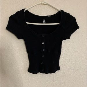 Me to we cropped shirt